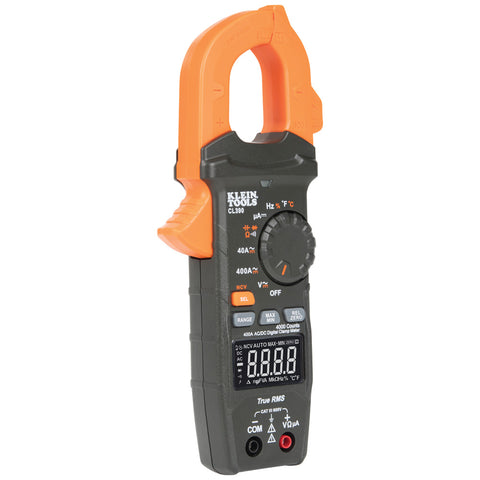 Klein CL390 Digital Clamp Meter / Volt Amp Meter – Calibrated